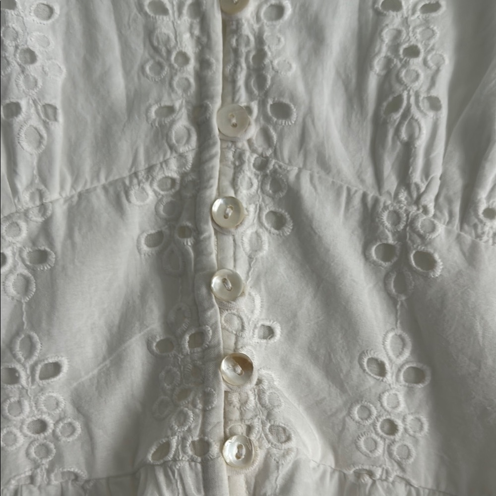 Cleobella Stunning Eyelet Midi Dress - Picture 5 of 6